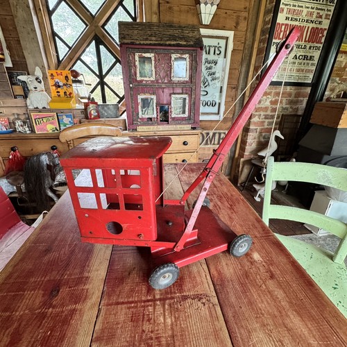Tri ang crane 1930 vintage - crane, 1930,s