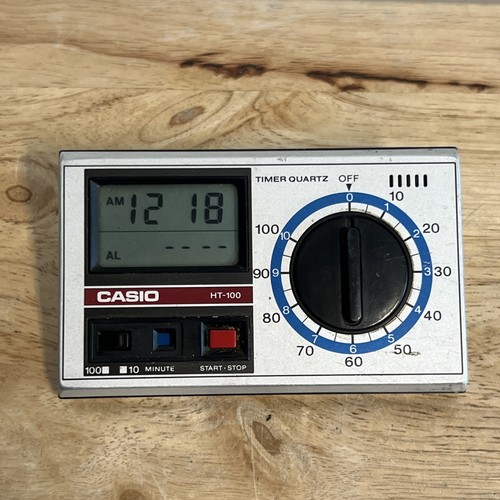 Casio 100 timer - casio, ht-100