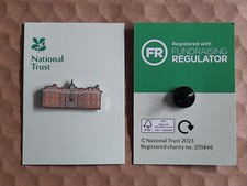 National Trust HANBURY HALL House Charity Pin Badge