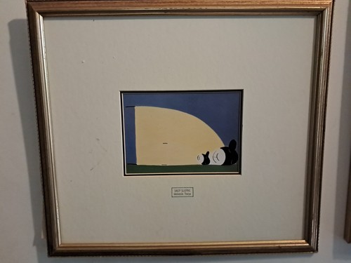 Sheep sleeping unframed - sleeping,