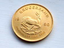 Excellent South Africa   1 ounce 1980 Krugerrand Gold Coin