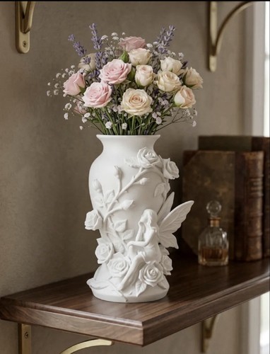Enchanted vase with fairy - enchanted,