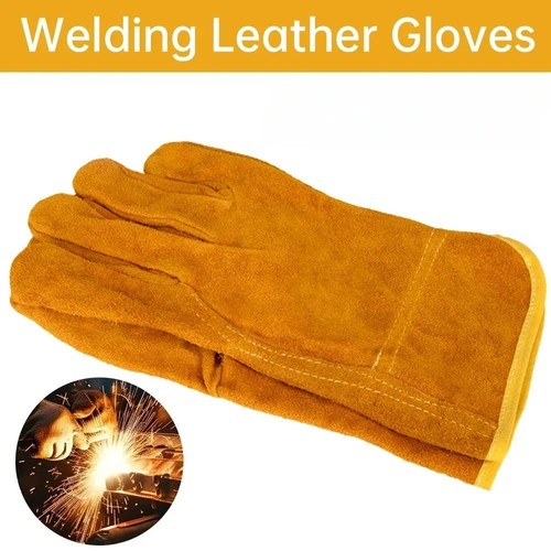 Welding leather gloves heat - leather,