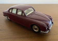 Dinky Toys #195 Jaguar 3.4 Litre Maroon - Original Vintage