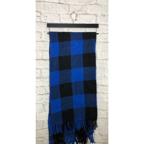 Woolrich blanket blue black - blue,