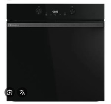 Hisense Hi4 BlackLine Built In Electric Single Pyrolytic Oven - Black