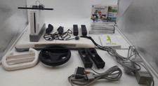 Nintendo Wii Console In White RVL-001 EUR, 9 Games, Wii Balance Board