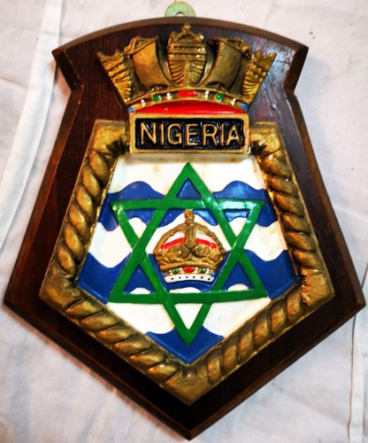Hms nigeria ship crest - nigeria,