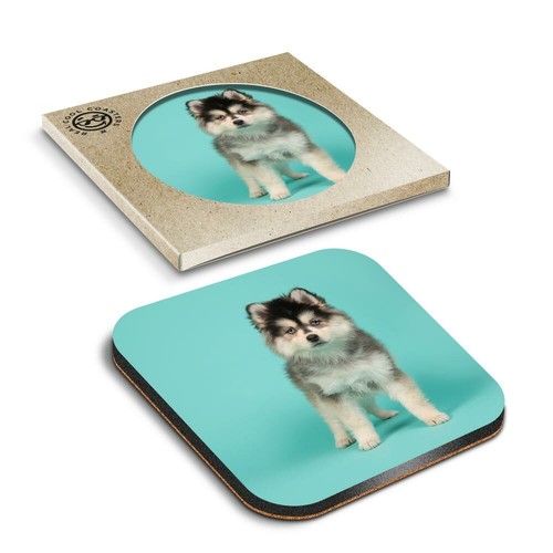 Boxed square coasters - x,