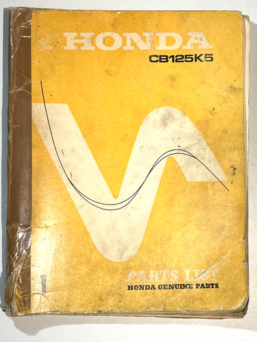 Spare parts list catalogue