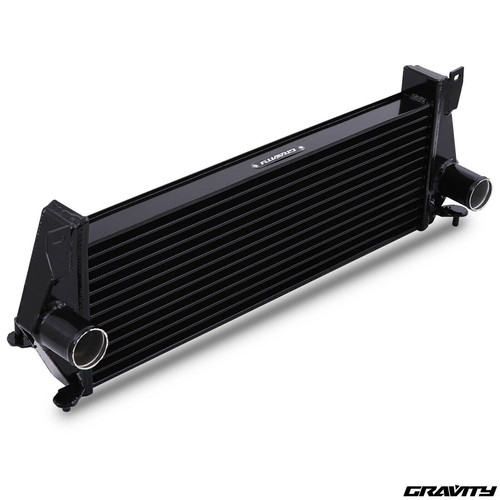 Black aluminium front mount - aluminium,