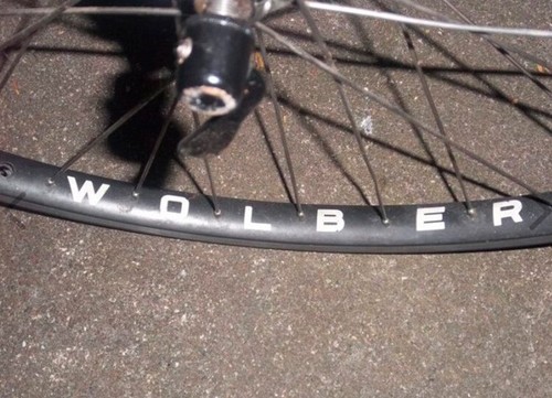 Wolber wheel decal sticker - wolber,