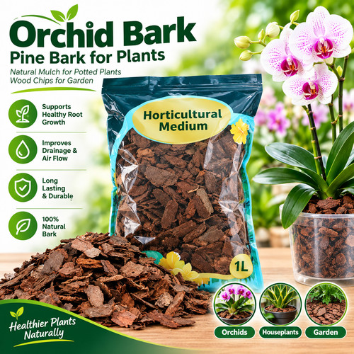 Pine bark mulch - mulch, 1l