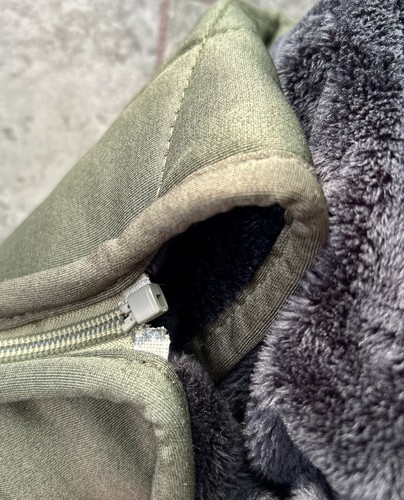 Egg footmuff khaki green - footmuff,