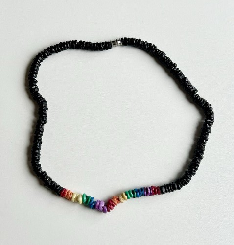 Vintage rainbow heishe shell - vintage,