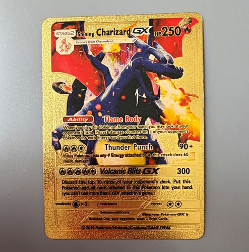 Shining charizard pokémon - gx,