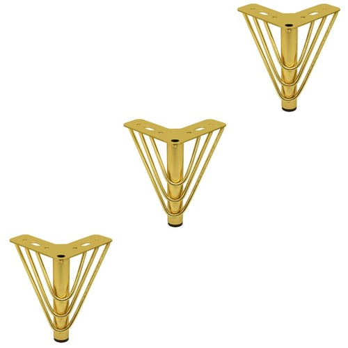 3pcs metal furniture legs - 3pcs,