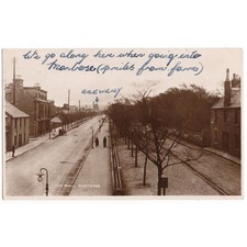 MONTROSE The Mall Showing the Brewery, Angus RP Postcard Postally Used 1945