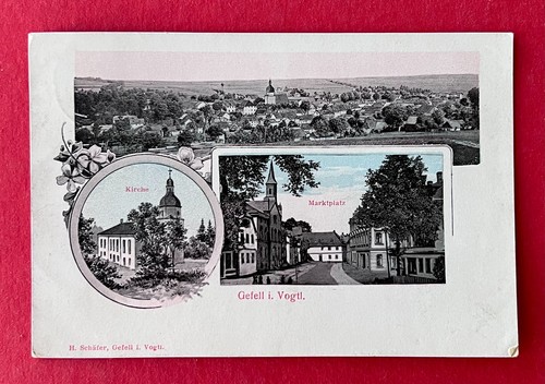 Postcard gefell the - postcard, in
