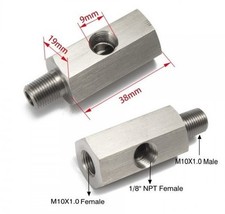 1/8''NPT x M10 Oil Pressure