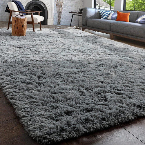 Large fluffy soft shaggy rug - soft,