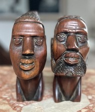 Vintage African Wooden Carved