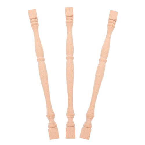 3pcs wooden balusters - wooden, for