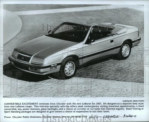 1988 press photo chrysler - press,