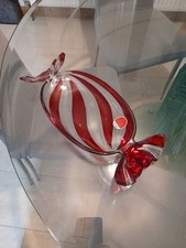 Large Peppermint Glass Sweet