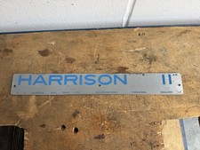 Harrison L5A 11” Lathe Headstock Badge