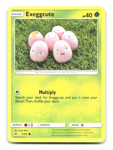 Exeggcute 131 common - 1/131,
