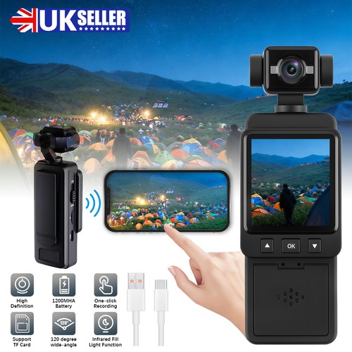 Pocket action camera - action, 180°