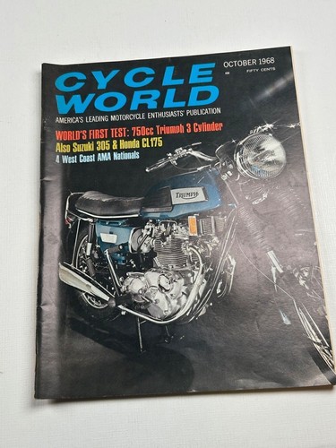 Cycle world motorcycle october - motorcycle,