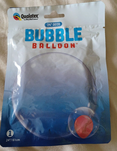 Clear qualatex deco bubble - 24",