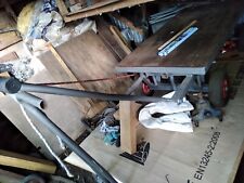 Turntable Truck 4 wheel cart platform flat bed trolley 62 X 122 cm