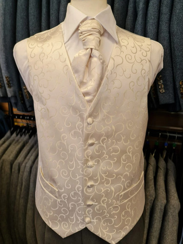 Bnwt mens ivory swirl wedding - mens,