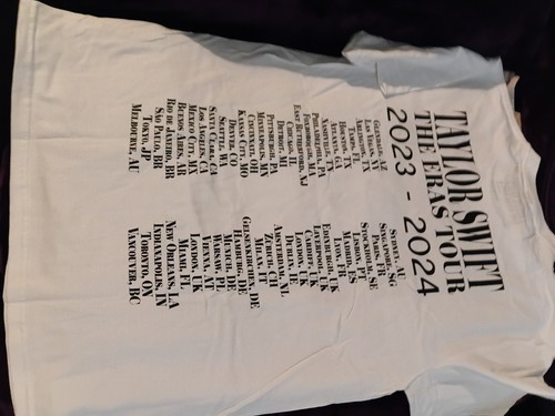 Taylor swift tour - swift, size