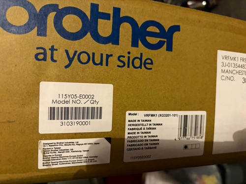 Brother vrfmk1 free motion - free,