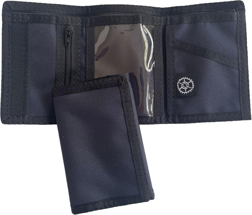 Nylon trifold wallet with - wallet,
