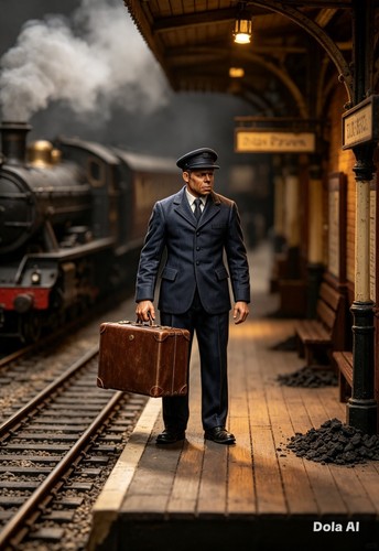 Model railway railroad train - railway,
