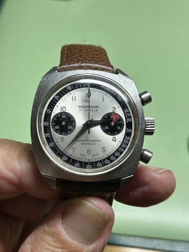 Vintage wakmann chronograph - wakmann,