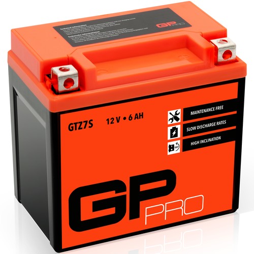 Battery 12v 6ah - 6ah, gp-pro