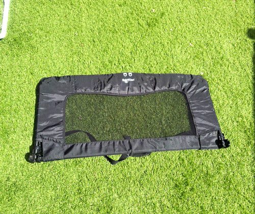 Babydan black foldable bed - black,
