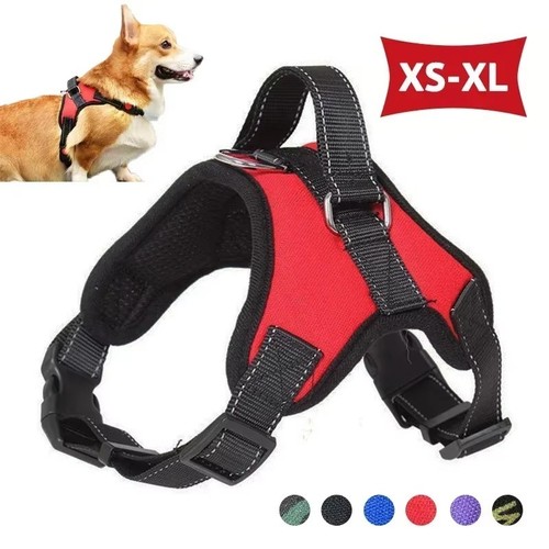 Reflective dog harness - reflective,