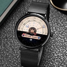 Men's Unusual Creativity Fashion Business Luxury Wrist Watch - Casual Waterproof