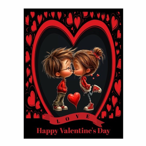 Valentines card matching - valentines,
