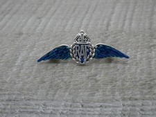 Superb Sterling Silver RAF Enamel Sweetheart Brooch-3 Grams