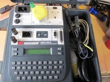 Megger PAT4 DV/3 with leads and instruction manual. Working.