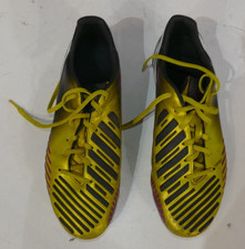 Adidas Mens Rare Predator LZ TRX FG G64888 Black Yellow Soccer Cleats Boots 8.5