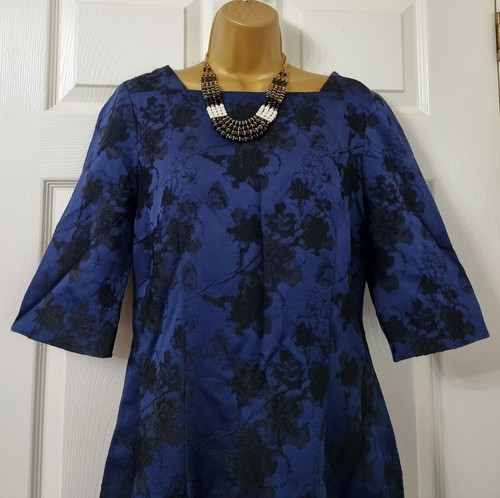Hobbs london jacquard dress - jacquard, uk
